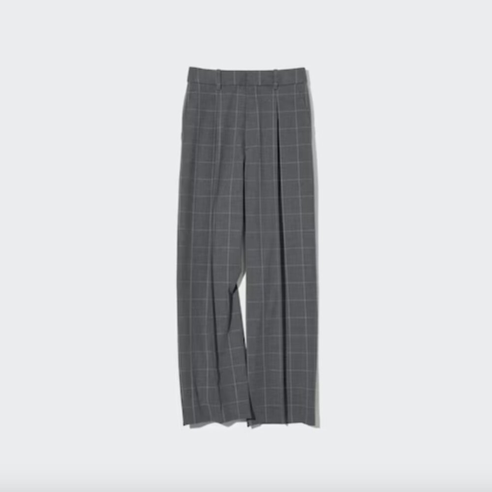 UNIQLO Pleated Wide Leg Pant